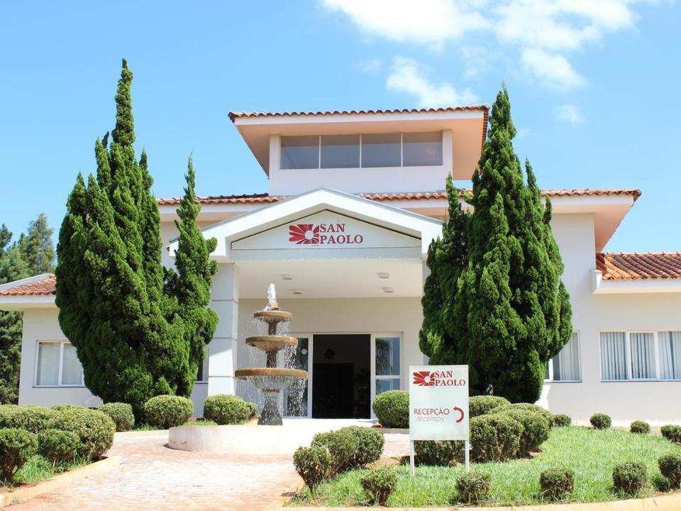 Hotel San Paolo Pederneiras Buitenkant foto