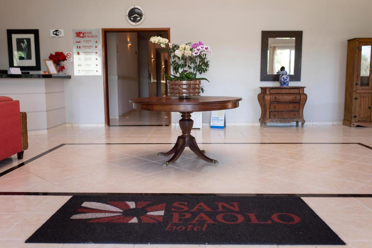 Hotel San Paolo Pederneiras Buitenkant foto
